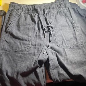 Gray Gap relaxed pants